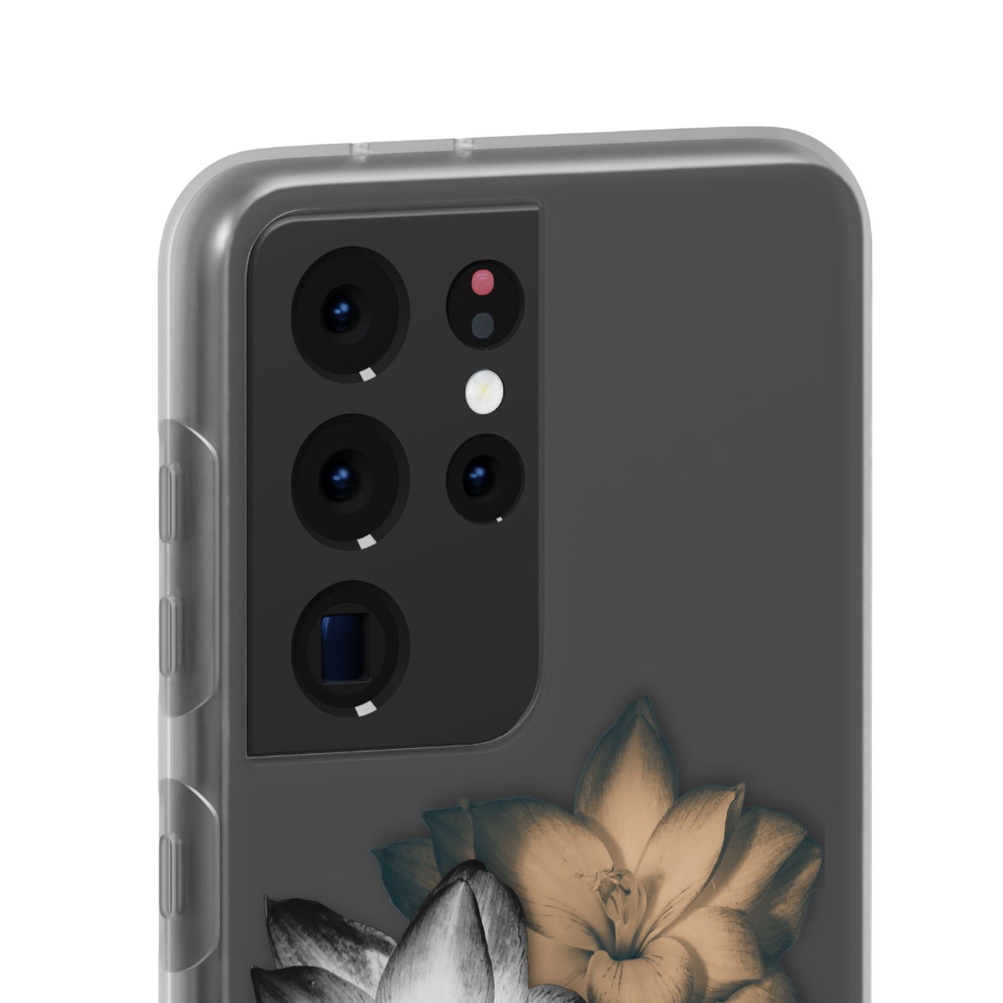 Elegant Floral Flexi Case - Stylish Phone Protection with Petal Design