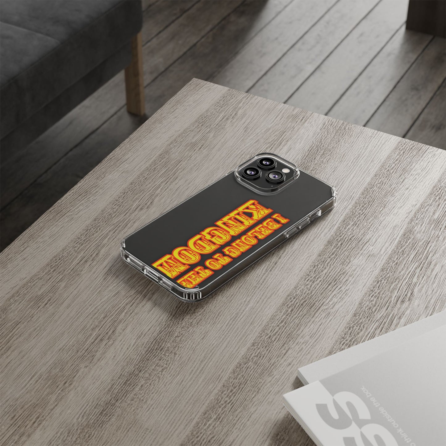 I Belong to the Kingdom Clear Phone Case