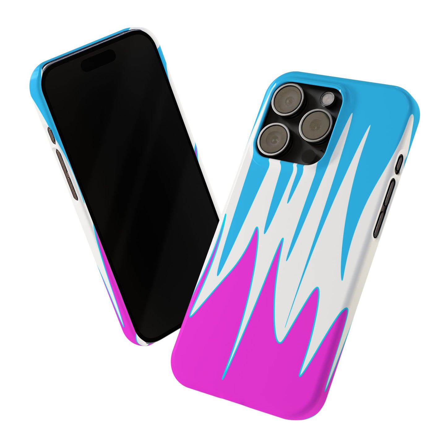 Vibrant Abstract Phone Case - Slim Fit, Phone Accessories, Custom Smartphone Case, Trendy iPhone Cover, Stylish Gift for Tech Lovers