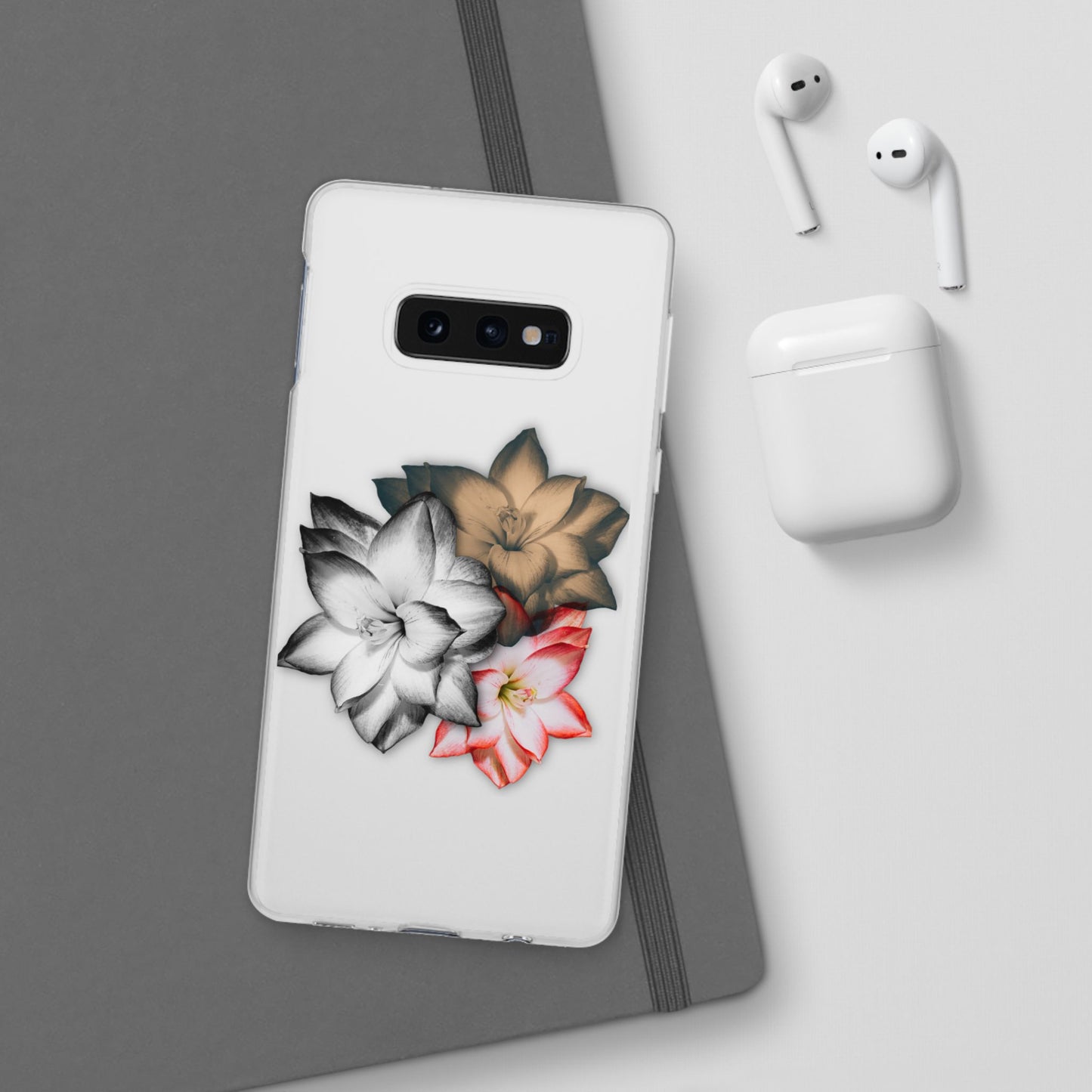 Elegant Floral Flexi Case - Stylish Phone Protection with Petal Design