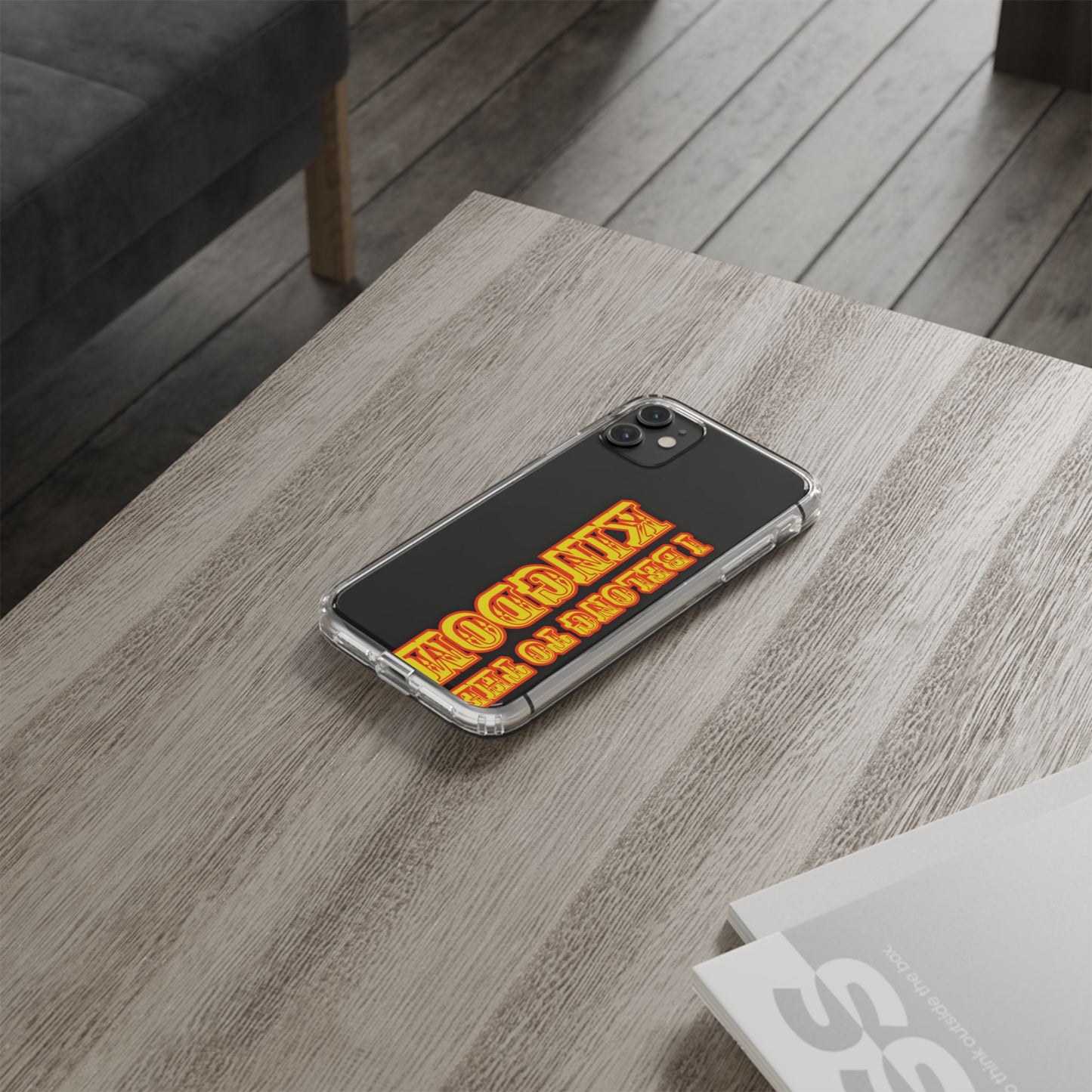 I Belong to the Kingdom Clear Phone Case