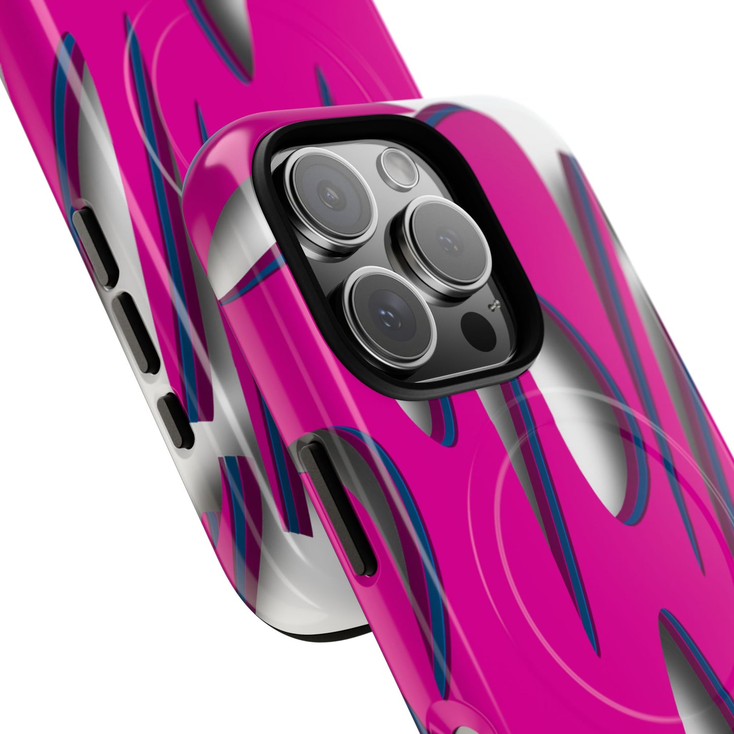 Bold Tough Magnetic Phone Case | Vibrant Pink Design