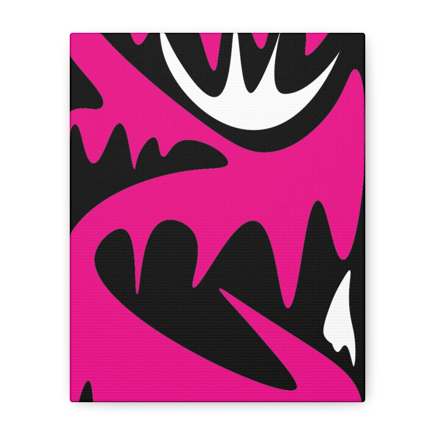 Vibrant Abstract Matte Canvas Wall Art - 1.25" Stretched Canvas