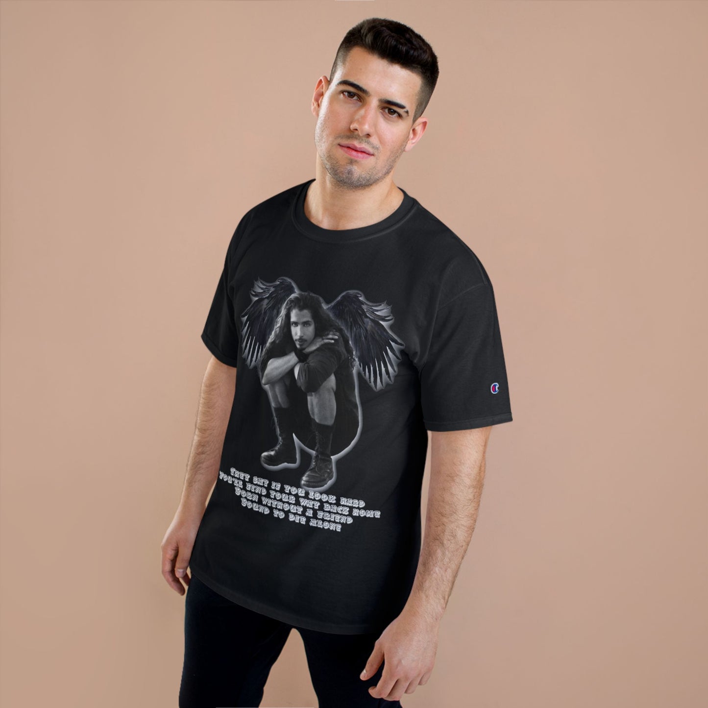 Angelic Chris Cornell Men's T-Shirt Graphic T-Shirt for Music Lovers, Unique Gift for Him, Casual Everyday Wear