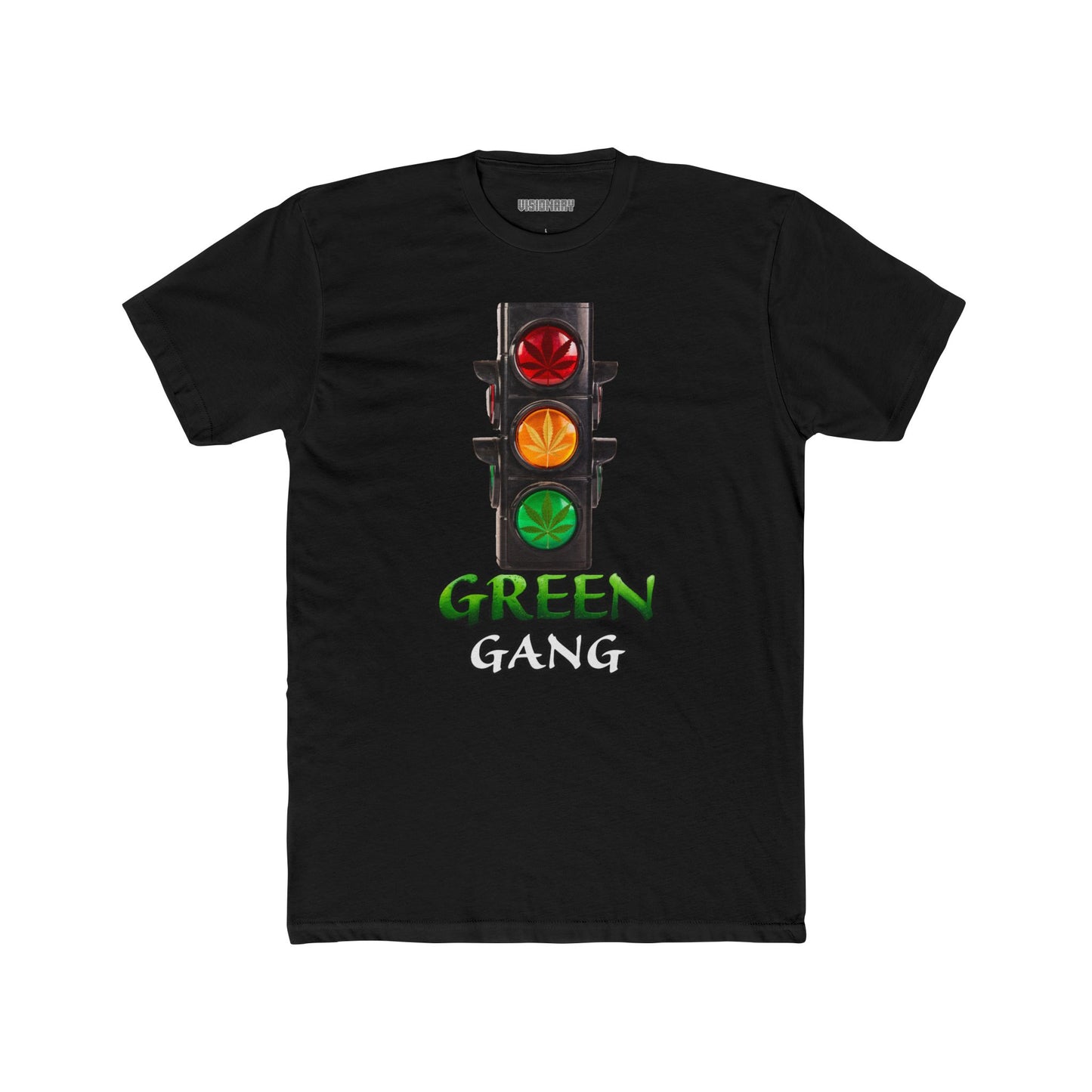 Green Gang Unisex Cotton Crew Tee | Cool Streetwear T-Shirt, Casual Outfit, Gift for Him/Her, Urban Style, Birthday, Holiday