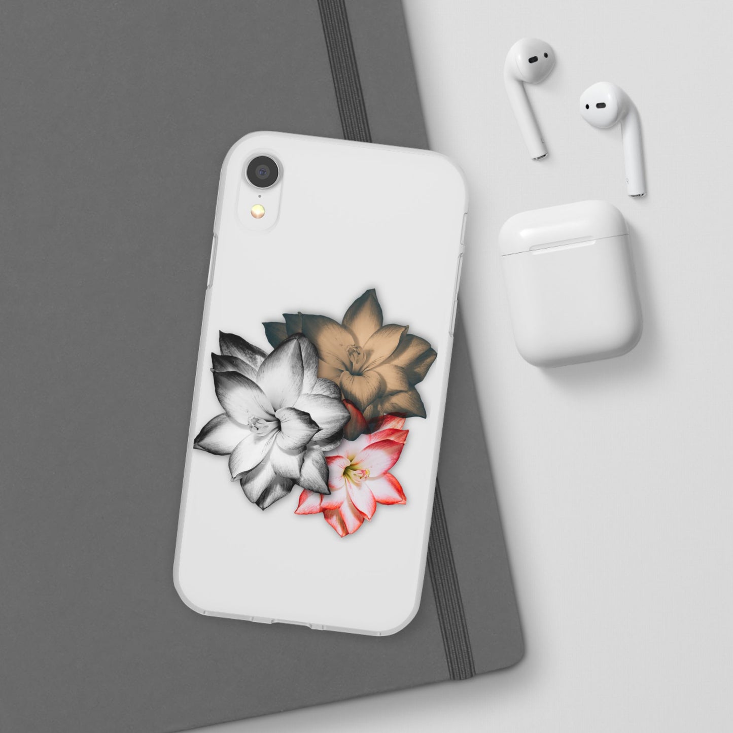 Elegant Floral Flexi Case - Stylish Phone Protection with Petal Design