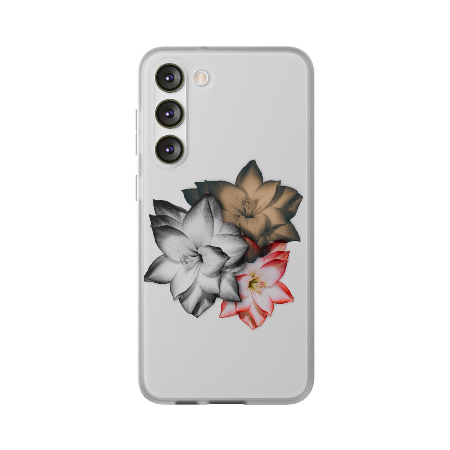 Elegant Floral Flexi Case - Stylish Phone Protection with Petal Design