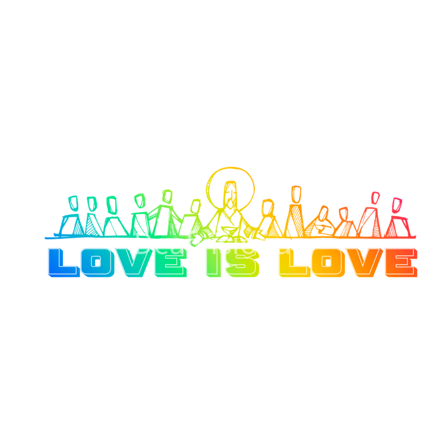 Rainbow Faith Stained Glass Collection – LGBT Christian Art Bundle | Pride Church Windows, Jesus, Cross & Spiritual Icons Pack”